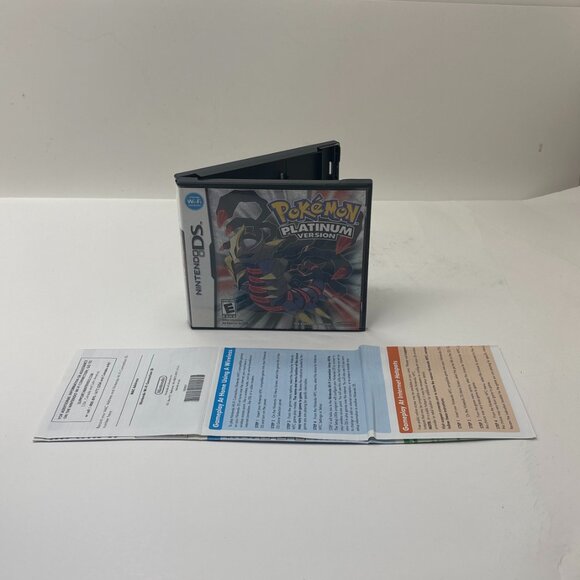 Pokemon Platinum Version DS (Nintendo DS, 2009) Complete W/ Manual - Picture 5 of 7